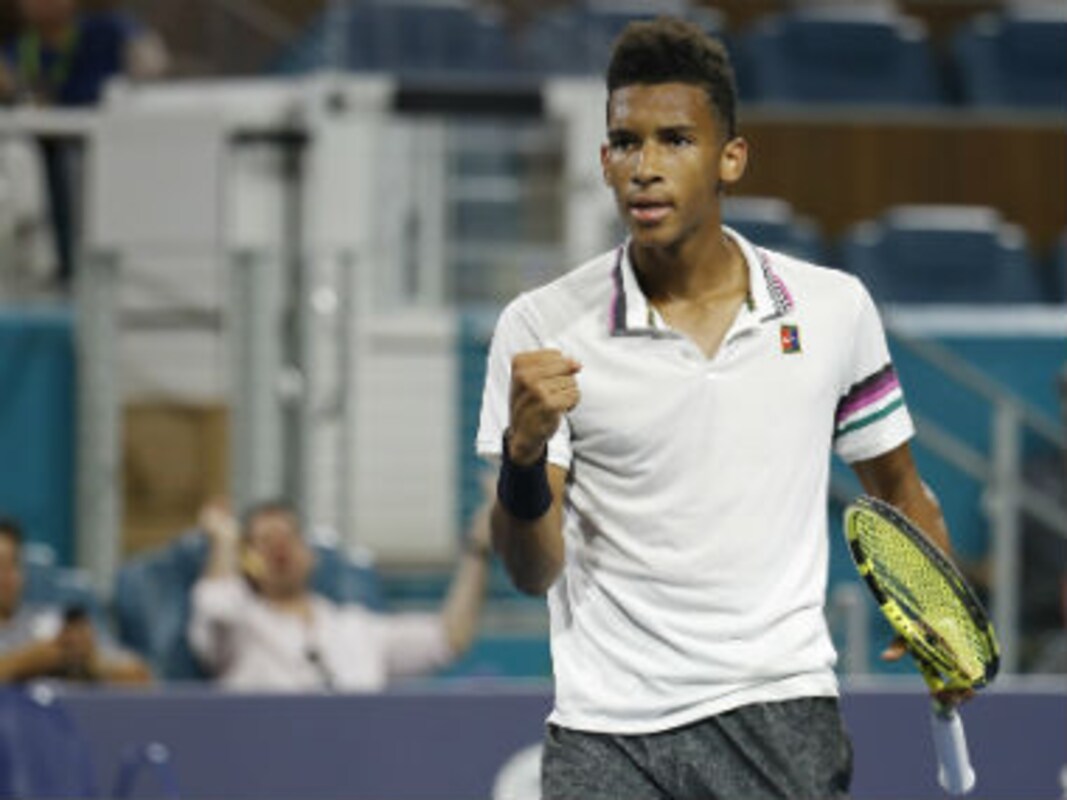 Miami Open 2019 Canadian Teen Felix Auger Aliassime Says He Is Surprised By Brilliant Semi Final Run Sports News Firstpost