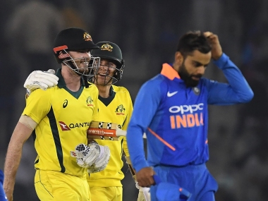 India vs Australia: Peter Handscomb, Ashton Turner lead visitors to record chase in fourth ODI, level series 2-2 India vs Australia: Peter Handscomb, Ashton Turner lead visitors to record chase in fourth ODI, level series 2-2