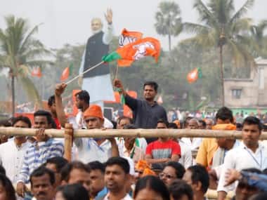 The audience at one of Amit Shah’s rallies in Odisha. Twitter/@AmitShah