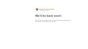 BJP's official website comes under DDoS attack, goes offline; Congress' Divya Spandana mocks hack