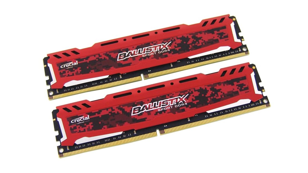 Ballistix Sport LT Red 4GB DDR4-2400