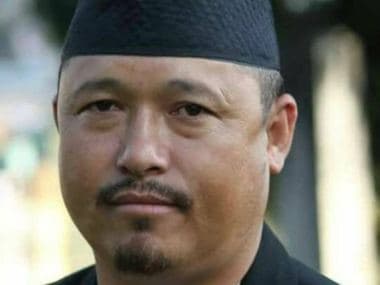 GJM leader Barun Bhujel. Facebook