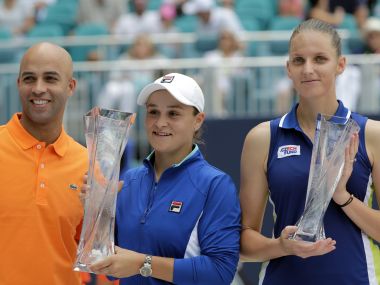 Miami Open 2019: Ashleigh Barty sees off Karolina Pliskova in straight sets to clinch biggest singles title of her career Miami Open 2019: Ashleigh Barty sees off Karolina Pliskova in straight sets to clinch biggest singles title of her career