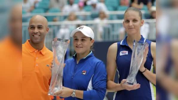 Miami Open 2019: Ashleigh Barty sees off Karolina Pliskova in straight sets to clinch biggest singles title of her career
