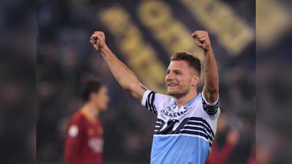 Serie A: Felipe Caicedo, Ciro Immobile score as Lazio beat Roma; AC Milan continue impressive run with win against Sassuolo