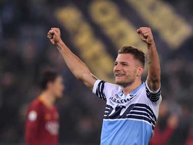 Serie A: Felipe Caicedo, Ciro Immobile score as Lazio beat Roma; AC Milan continue impressive run with win against Sassuolo Serie A: Felipe Caicedo, Ciro Immobile score as Lazio beat Roma; AC Milan continue impressive run with win against Sassuolo