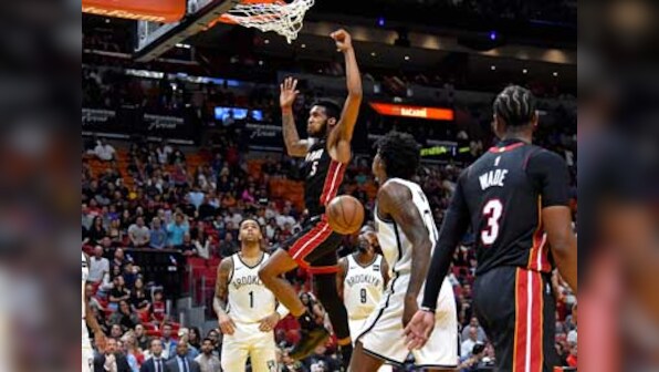 NBA: Kelly Olynyk scores 25 points as Miami Heat thrash Brooklyn Nets; Stephen Curry inspires Golden State Warriors victory