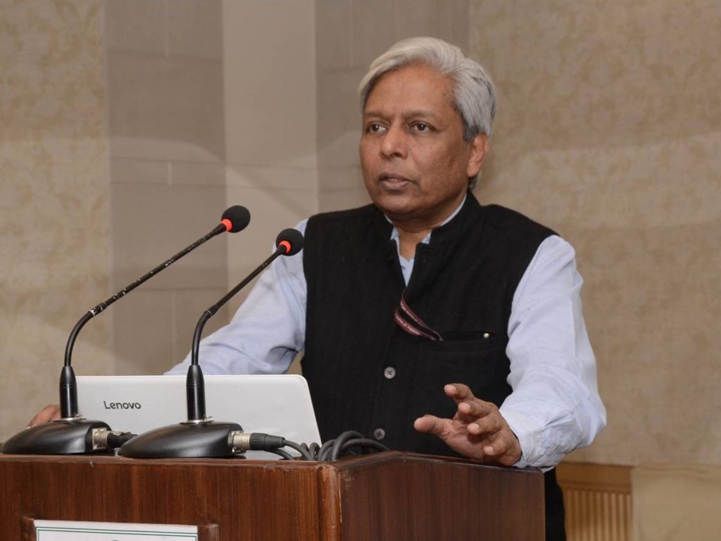 Dr VijayRaghavan, Principal Scientific Advisor to the Government at a DBT event. Image: Department of Biotechnology.