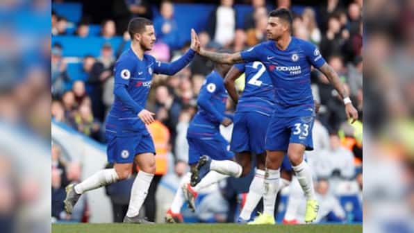 Premier League: Eden Hazard saves Chelsea blushes with late equaliser; Liverpool survive early scare to beat Burnley
