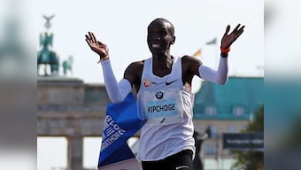 Marathon runner Eliud Kipchoge, hurdler Dalilah Muhammad named male and female athletes of the year