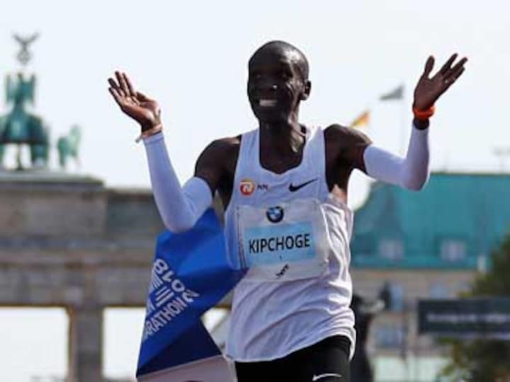 Marathon runner Eliud Kipchoge, hurdler Dalilah Muhammad named male and female athletes of the year