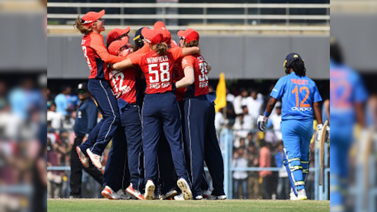 India women vs England women: Hosts lose third T20I by 1 run after failing to score three runs in last over as visitors clinch series 3-0