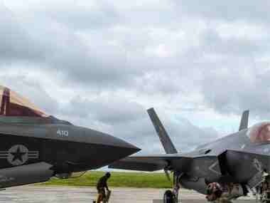 US Navy's version of F-35 stealth fighter 'ready for combat'; jet capable of taking off, landing from aircraft carrier