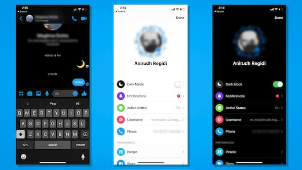 Facebook embraces its dark side with experimental 'Dark Mode' for Messenger
