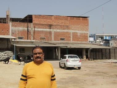 Feroz Alam, executive member, Small Tanneries Association, Jajmau, Kanpur. Pic by Vivian Fernandes