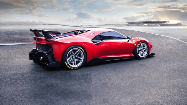 Ferrari takes the wraps off its one-off P80/C supercar, based on the 488 GT3