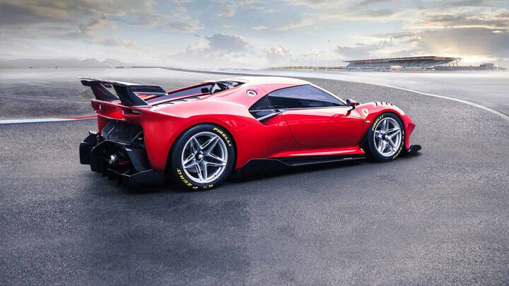Ferrari takes the wraps off its one-off P80/C supercar, based on the 488 GT3