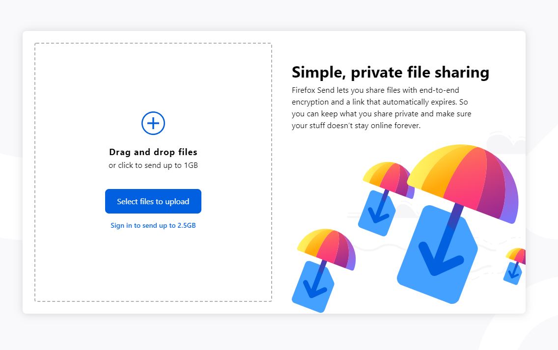 Mozilla's self-deleting online link sharing service Firefox Send is now live Mozilla's self-deleting online link sharing service Firefox Send is now live