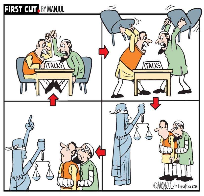 Cartoon by Manjul.