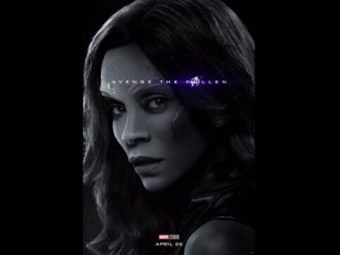 Avengers: Endgame — New Gamora poster fuels time-travel theory ...