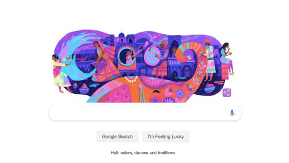 Happy Holi 2019: Google Doodle celebrates the colourful and fun spirit of Holi