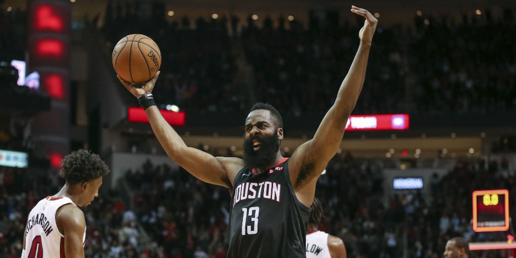 NBA: James Harden inspires Rockets to victory over Nuggets with 38 ...