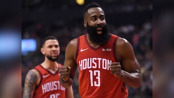 NBA: Rockets beat Raptors despite poor shooting night; Celtics rout Western Conference leaders Warriors