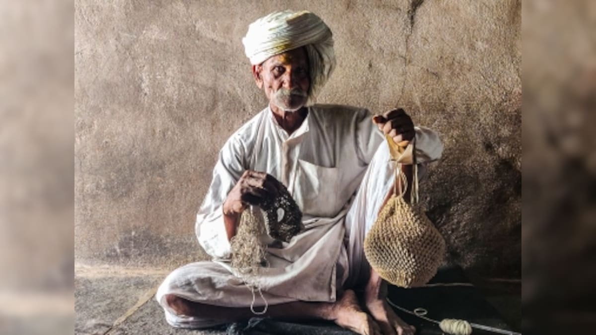 The last shepherd basket weavers: An octogenarian is among the few surviving 'Dhangars' to practice the craft