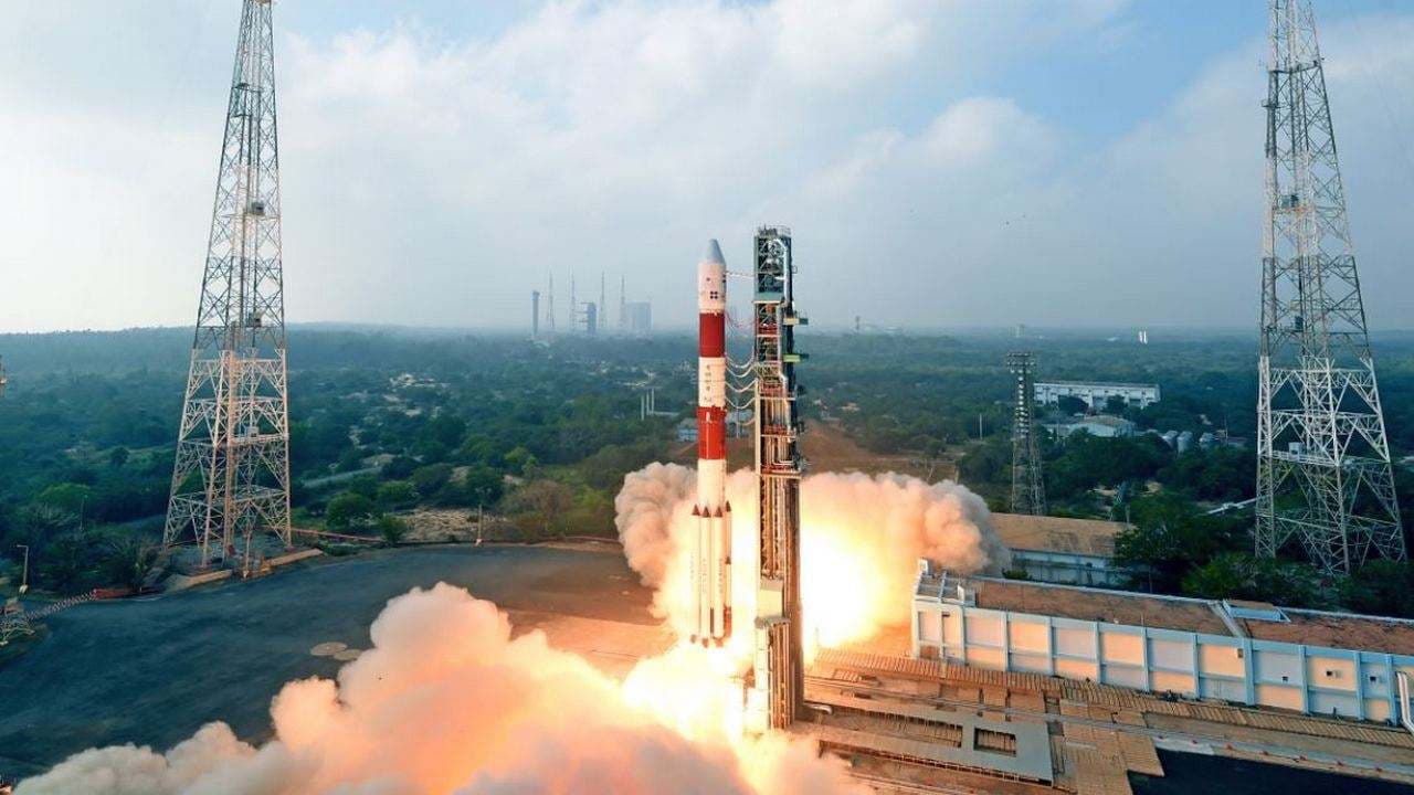 ISRO's Polar Satellite Launch Vehicle. Image: ISRO