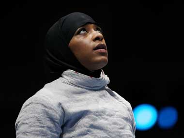 American Olympic fencer Ibtihaj Muhammad, Nike criticize French officials for attitude towards sports hijab American Olympic fencer Ibtihaj Muhammad, Nike criticize French officials for attitude towards sports hijab