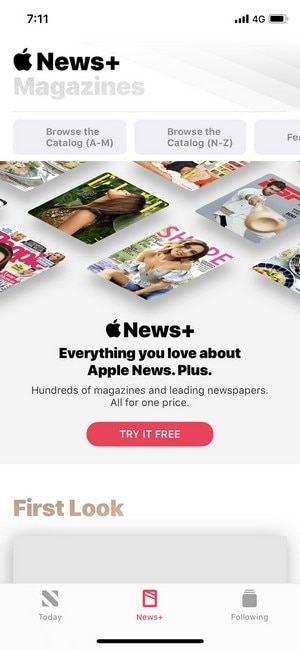 Apple News Plus.