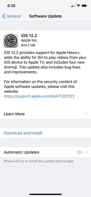 iOS 12.2 is here and it brings Apple News Plus, Animojis, AirPlay 2 and more