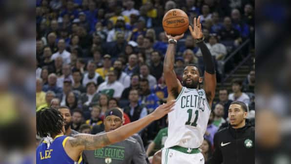 NBA: Kyrie Irving stars in Celtics' impressive win over injury-riddled Lakers; Timberwolves beat Wizards in overtime