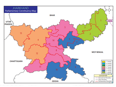 Lok Sabha Election 2019, Jharkhand profile: Palamu, Khunti among key seats in Red Corridor; Congress looks to dethrone BJP Lok Sabha Election 2019, Jharkhand profile: Palamu, Khunti among key seats in Red Corridor; Congress looks to dethrone BJP