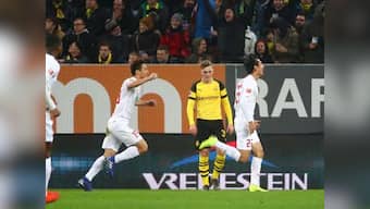 Bundesliga: Ji Dong-won nets brace as Augsburg derail Borussia Dortmund's title challenge with smash-and-grab victory
