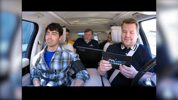 Jonas Brothers take lie detector tests, perform their classic hits on Carpool Karaoke with James Corden