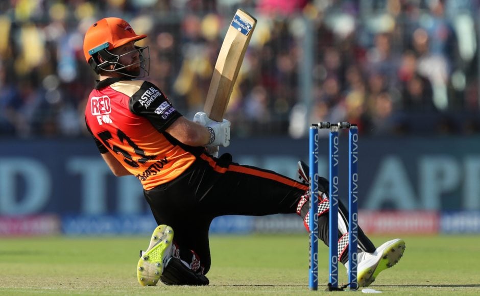 Johny Bairstow on his IPL debut scored 39 off 35 as he provided SRH the perfect platform for a massive total opening the batting with David Warner. Sportzpics 