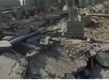 Two dead, 40 feared trapped after under-construction building collapses in Karnataka's Dharwad; rescue operations underway Two dead, 40 feared trapped after under-construction building collapses in Karnataka's Dharwad; rescue operations underway