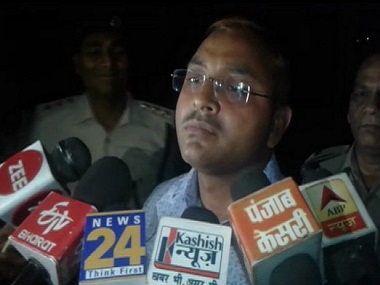 Ashwini Choubey in verbal altercation with Bihar sub-district magistrate after alleged MCC violation Ashwini Choubey in verbal altercation with Bihar sub-district magistrate after alleged MCC violation