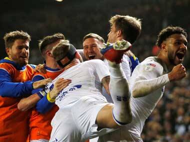 EFL Championship: Leeds United fire four past promotion rivals West Bromwich Albion to retake first place