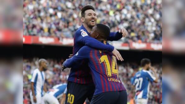 LaLiga: Lionel Messi's sublime second-half brace maintains Barcelona's lead at the top; Atletico Madrid thrash Alaves