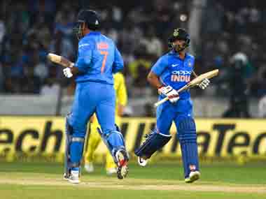 India vs Australia: MS Dhoni, Kedar Jadhav's masterclass in tight chase helps hosts win first ODI by six wickets India vs Australia: MS Dhoni, Kedar Jadhav's masterclass in tight chase helps hosts win first ODI by six wickets