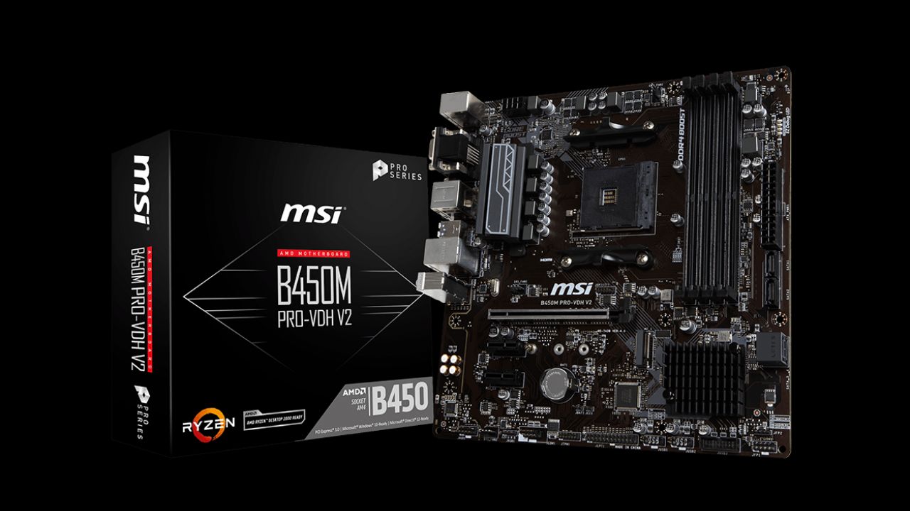 MSI B450M PRO-VDH V2