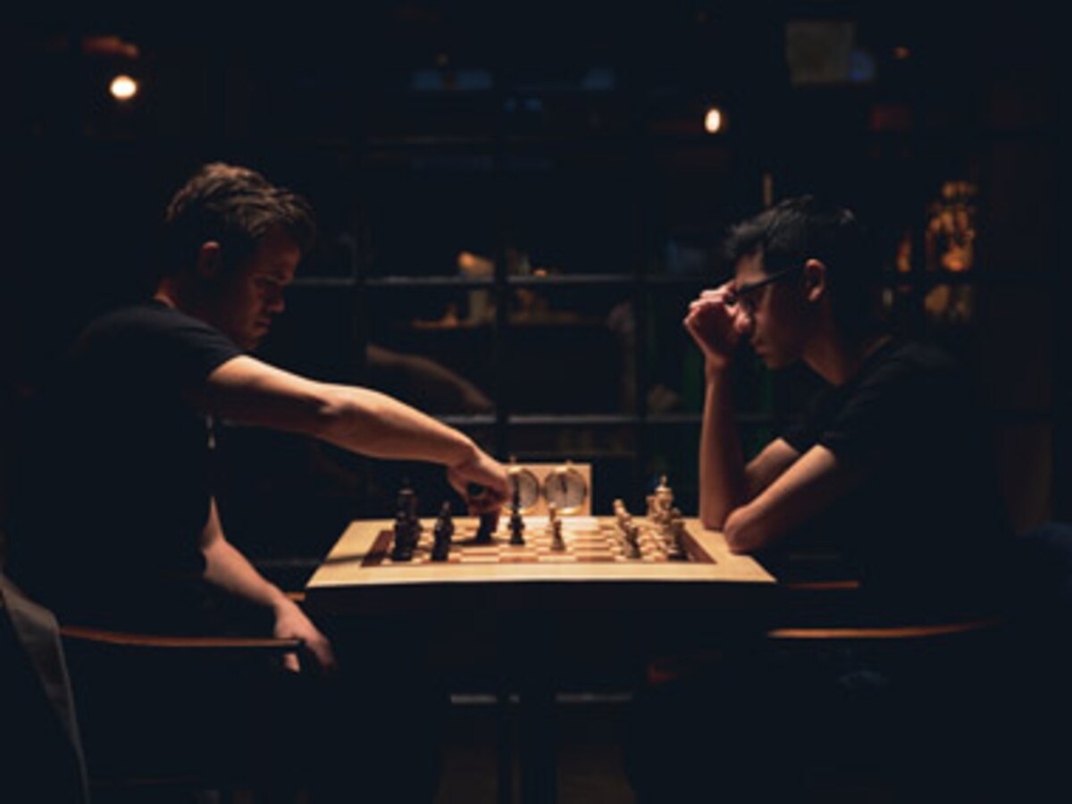 Magnus Carlsen unable to break down Anish Giri at Norway Chess