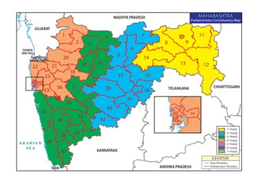 Lok Sabha Election 2019, Maharashtra Profile: Mumbai South, Pune ...