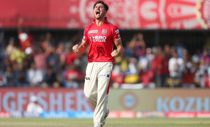 Marcus Stoinis has played three seasons in IPL, all for Kings XI Punjab. Sportszpics