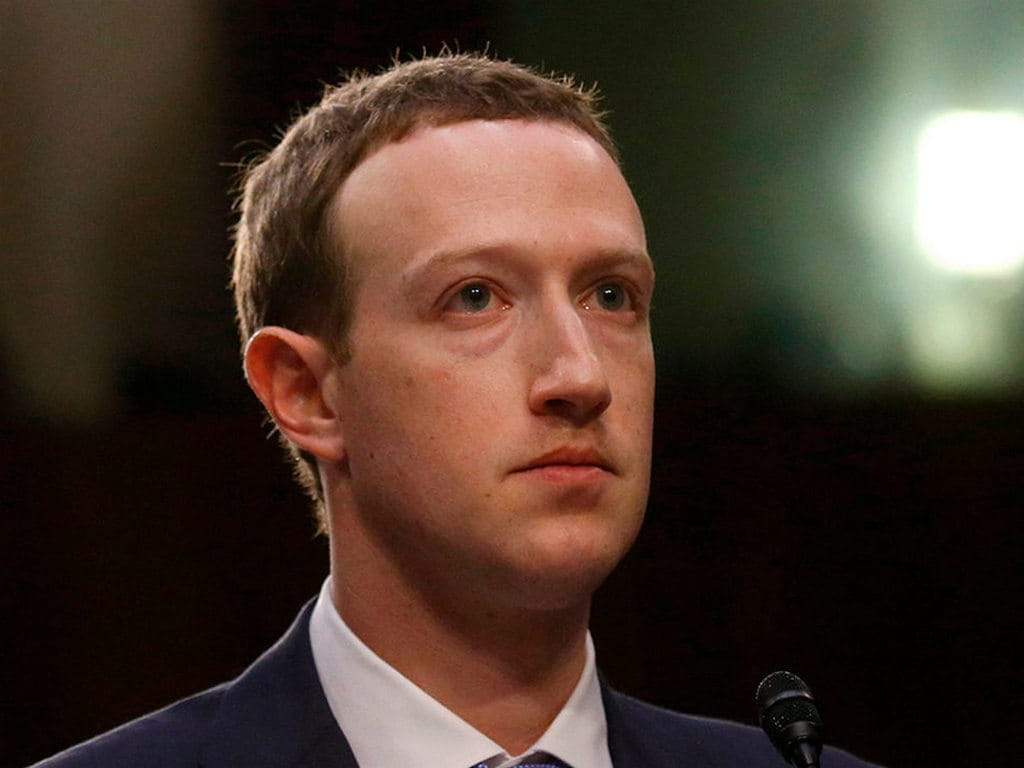 Facebook CEO Mark Zuckerberg. Image: Reuters