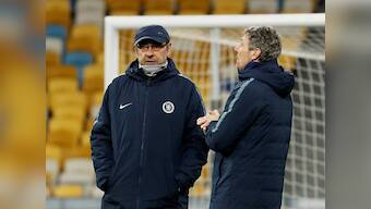 Europa League: Chelsea manager Maurizio Sarri slams 'dangerous' pitch at Dynamo Kiev's NSC Olympic Stadium