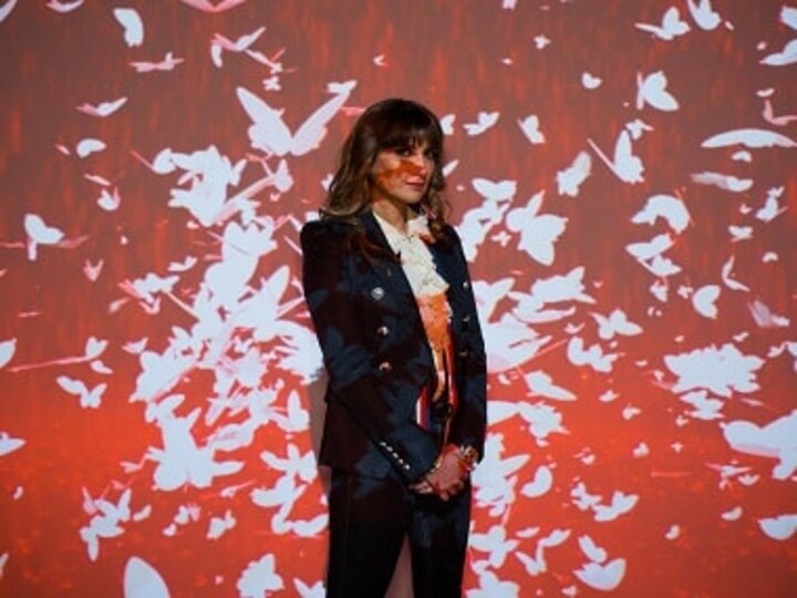With Introspection, her latest art exhibit, Michelle Poonawalla urges us to reflect on news we consume