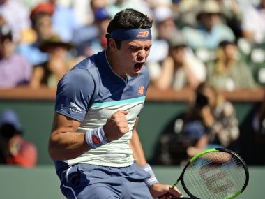 Indian Wells Open: Milos Raonic ends Miomir Kecmanovic's run in quarters; Dominic Thiem advances after Gael Monfils' withdrawal Indian Wells Open: Milos Raonic ends Miomir Kecmanovic's run in quarters; Dominic Thiem advances after Gael Monfils' withdrawal